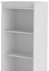 Estante Livreiro Multiuso Alta 3 Prateleiras ME4150 Branco - Tecno Mob