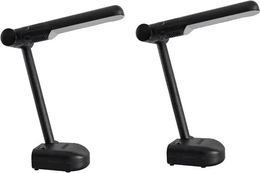 Kit 2 Luminárias de Mesa Abs Fosco LED 4W 4000K Pelicano