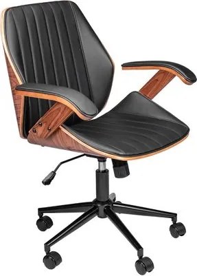 Cadeira Office Giratória Saragoça Preto