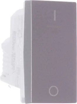 M&amp;#xF3;dulo Interruptor Bipolar Simples Alum&amp;#xED;nio 10a Orion