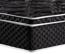 Colchão Box Casal Queen Size 158cm Molas Ensacadas Bonnel Perola Negra