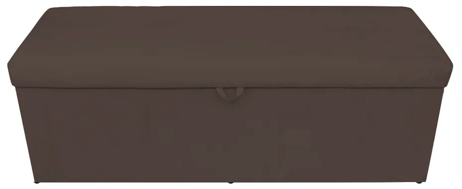 Calçadeira Clean 90 cm Suede Marrom D'Rossi