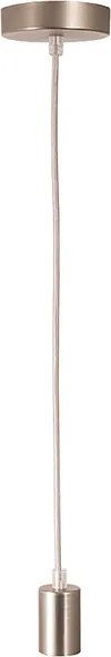 Pendente Metal 4Cm Factory - CINZA
