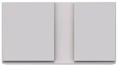 Armário Aéreo 100cm 2 Portas Indiana Branco - Lumil Móveis