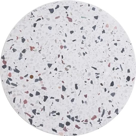 Arandela Led Granilite 12w 3000k &amp;amp;#xD8;18cm Terrazzo - BRANCO