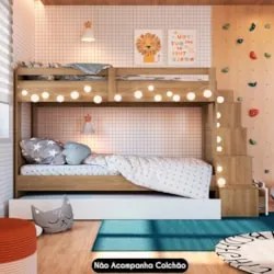 Treliche Infantil Com Escada e Nichos Infix C06 Aveiro - Mpozenato