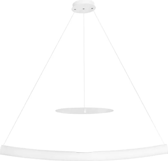 Pendente Led Aluminio Branco 20W 3000K