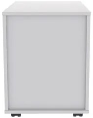 Conjunto Escritório Home Office 4 Peças Nil A06 Branco/Carvalho - Mpoz