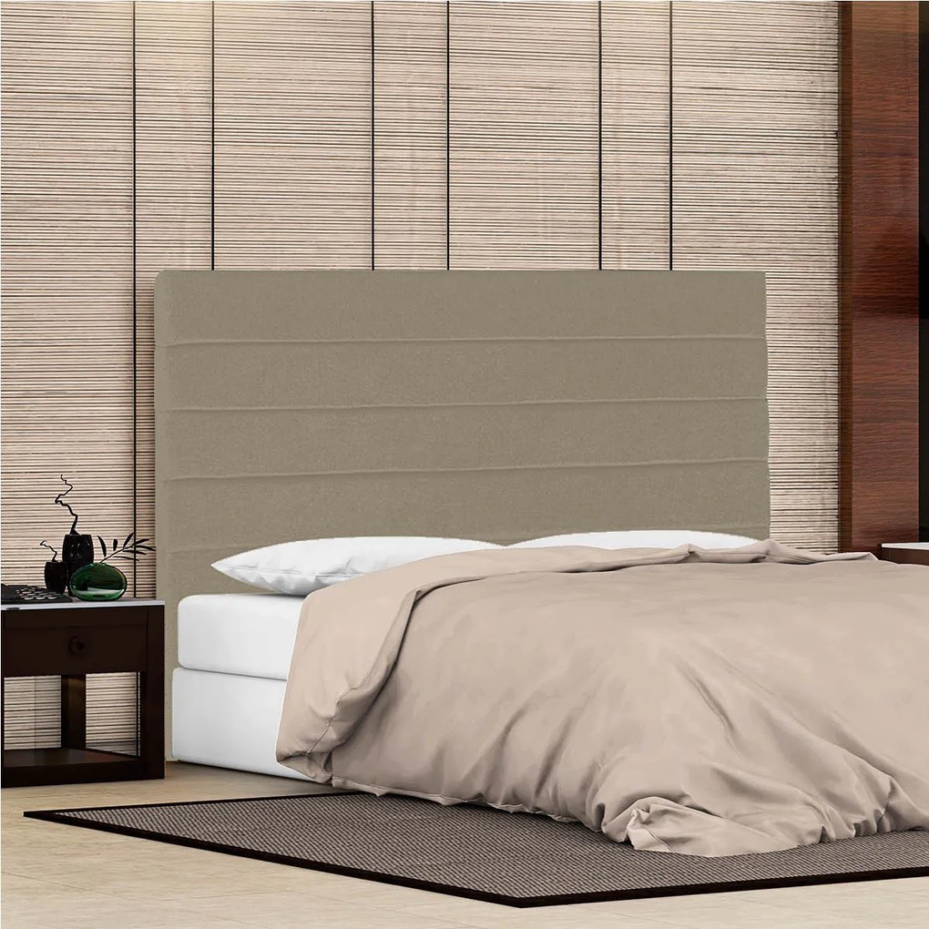 Cabeceira King Porto P04 195 cm Suede - ADJ Decor