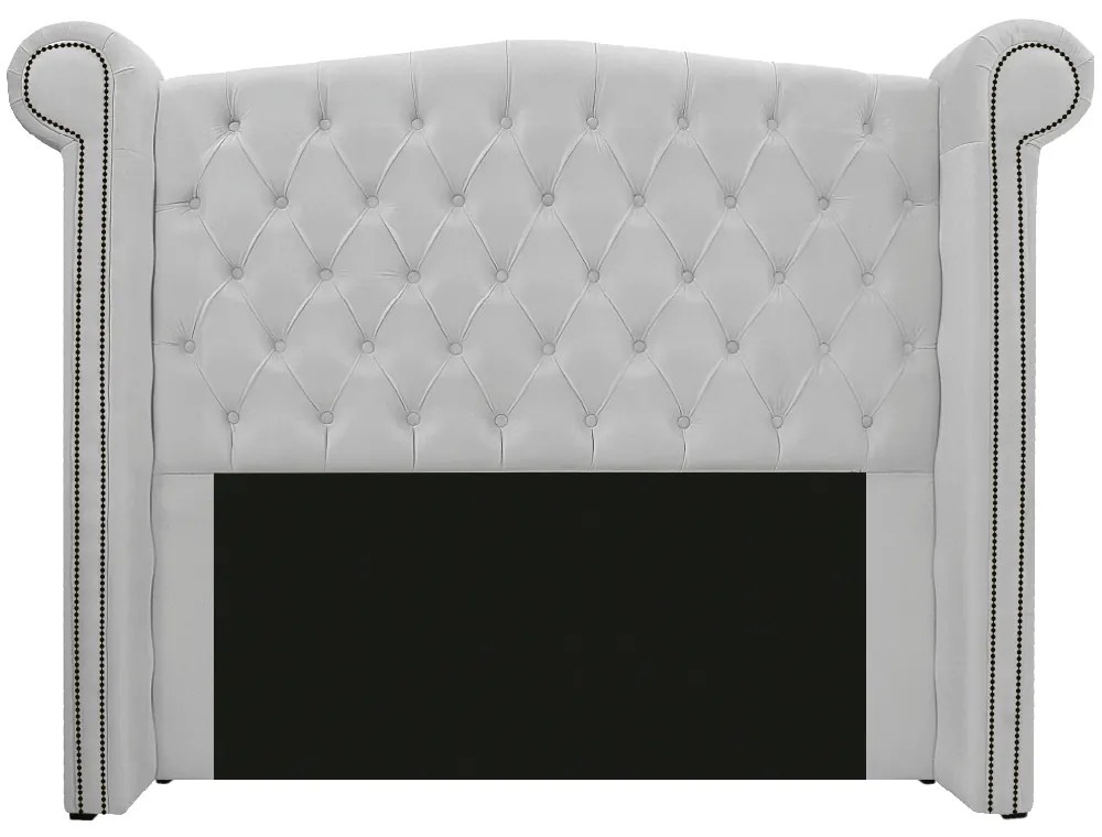 Kit Cabeceira e Calçadeira Veneza 160 cm Queen Size Suede Branco - ADJ Decor