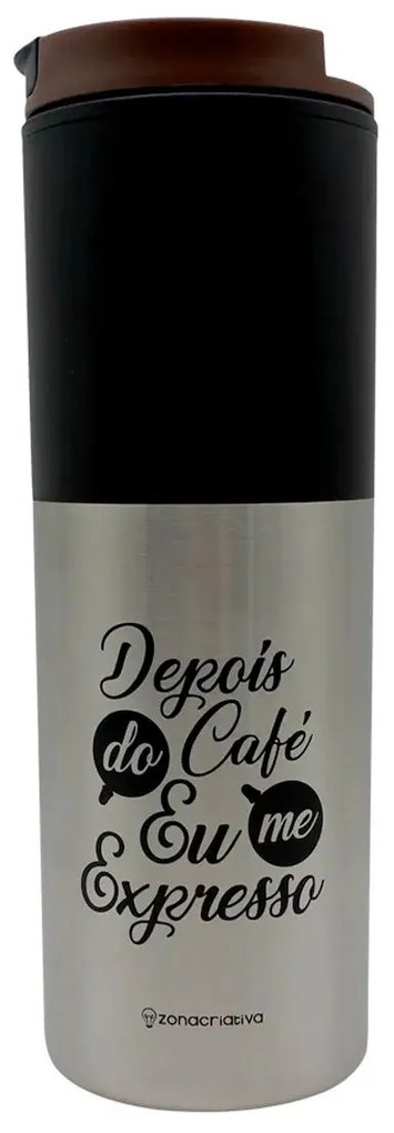 Copo Para Viagem Smart Depois do Café 500 ml