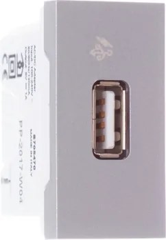 Modulo Tomada Carregador Usb 2.0 Aluminio 1A Orion