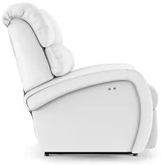 Poltrona do Papai Reclinável Kalie Power Touch USB FH9 PU Branco - Mpo