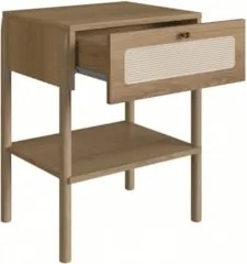 Cabeceira Casal e Queen Com 2 Mesas Laterais Arlo A10 Hanover - Mpozen