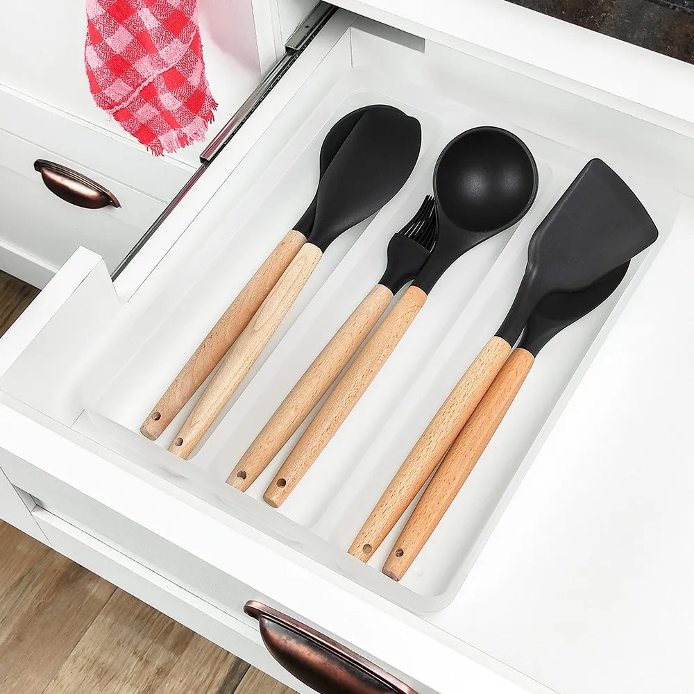 Organizador de Utensílios Logic - Branco