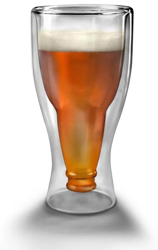 Copo de Cerveja em Formato de Garrafa