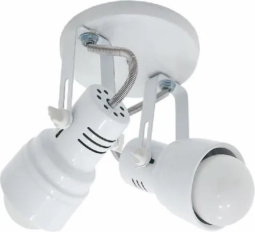 Spot Sobrepor Aluminio 7Cm - BRANCO