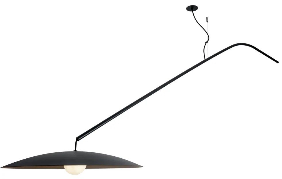 Pendente Alça Ø50X85X180Cm 1Xg9 Por Waldir Junior - Usina 51060/50 (BT - Branco Texturizado)