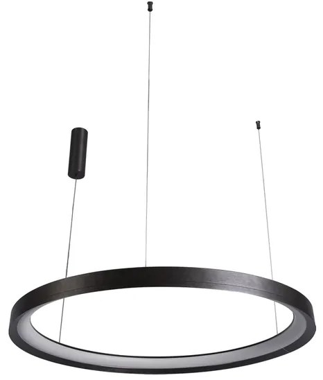 Pendente Led Metal Aluminio Grafite 48W 3000K Giro