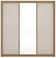 Guarda Roupa 3 Portas 2 Gavetas Residence D02 Amendola/Off White - Mpo