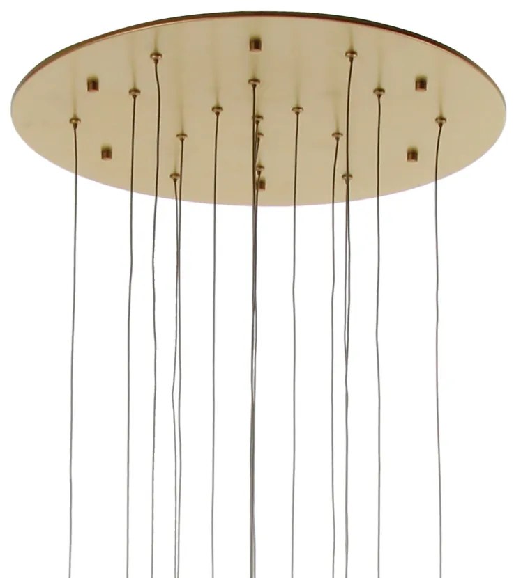 Plafon Flash Ø50X150Cm Tubo Ponteira Acrílico Metal Alumínio 01Xg9 - O... (PRETO)