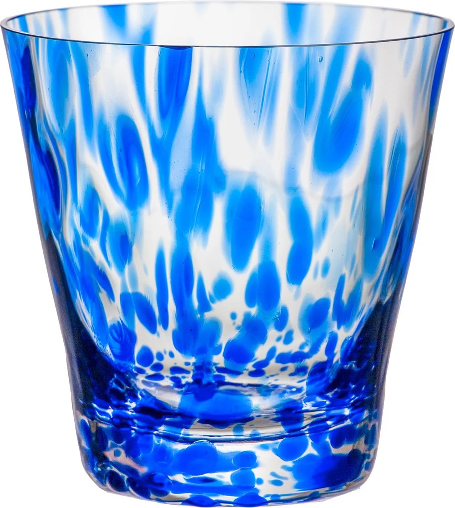 Copo de Cristal Liso p/ Água 260ml - Azul Azul Escuro