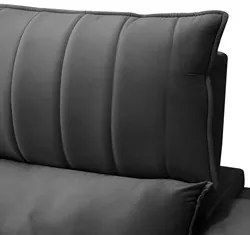 Sofá Retrátil 3 Lugares com Porta Copo 210cm Andes F05 Veludo Grafite
