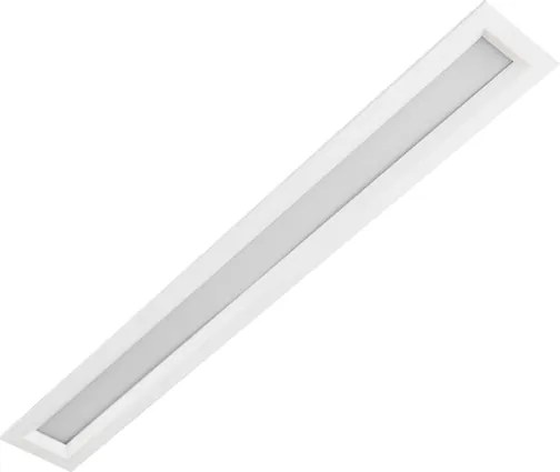 Plafon Led Embutir Aluminio Branco 3000K 18W Sevilha