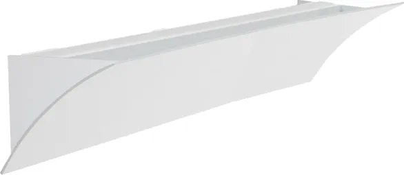 Arandela Led Alum&amp;#xED;nio Branco 12w 1200lm 3000k Luce
