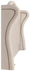 Cabeceira Cama Box Casal Queen 160cm Antibes Z37 Linho Bege Cru - Mpoz