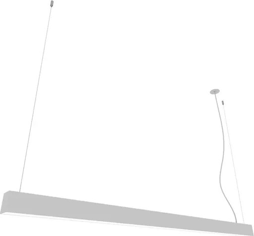 Pendente Led Aluminio 35,6W 3000K New Fit40 - BRANCO