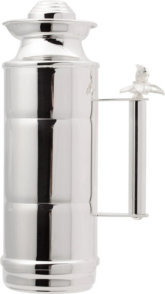 Garrafa Térmica Orquídea em Prata - 1 L  1 L