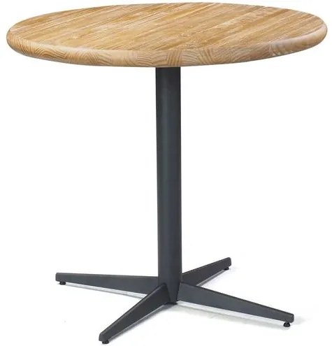 Mesa Jantar Redonda Basique Metal Grafite Driftwood 70cm - 43790 Sun House