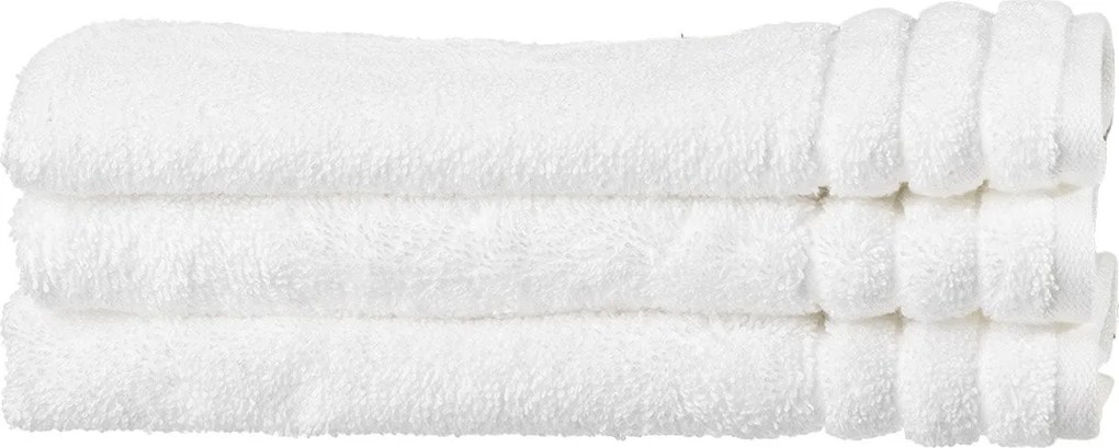 Jogo 3 Toalhas de Lavabo Trussardi 100% Algodão Imperiale - Branco  Branco