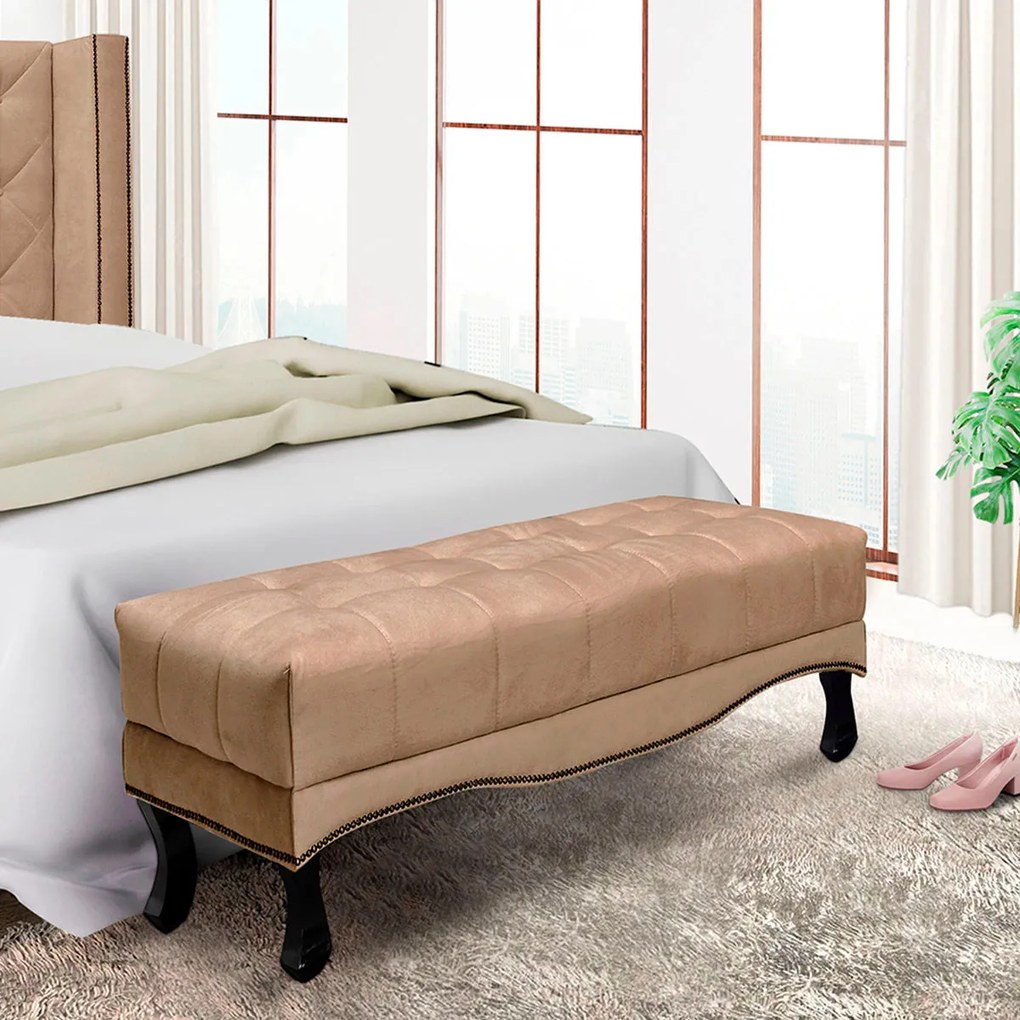 Recamier Egito SPZ 140cm Suede - ADJ Decor