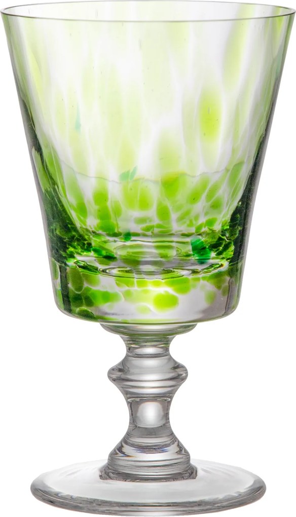 Taça de Cristal Lisa p/ Água e Suco 450ml - Verde Claro Verde Claro
