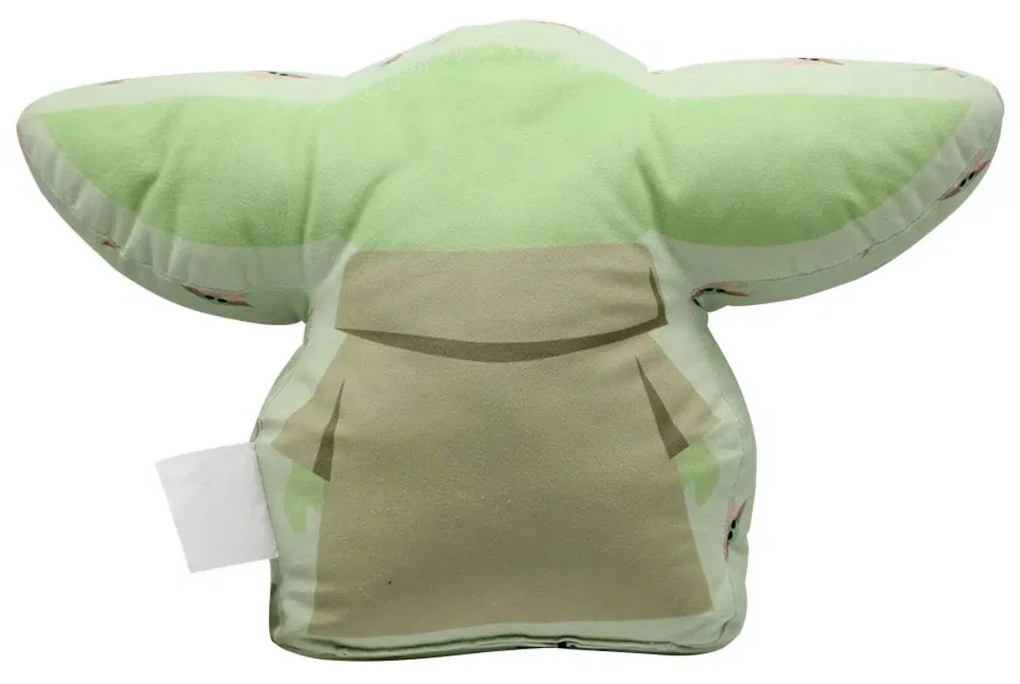 Almofada Decorativa Formato Baby Yoda Mestre Jedi Star Wars Guerra nas Estrelas
