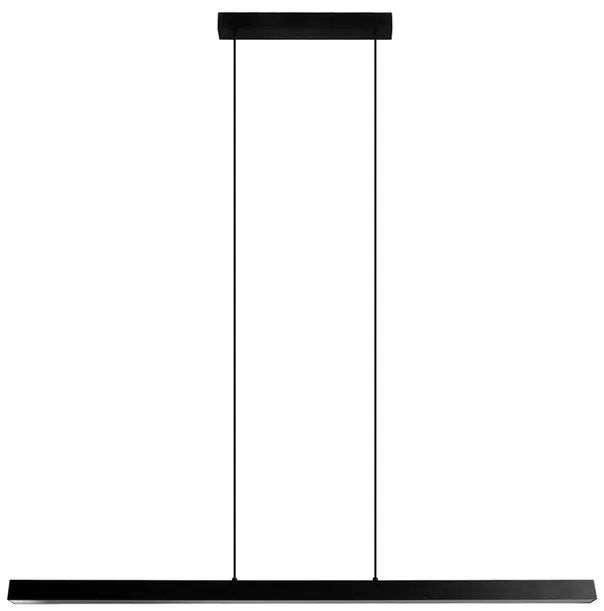 Pendente Led Aluminio 32W 3000K Fit25 Row - PRETO