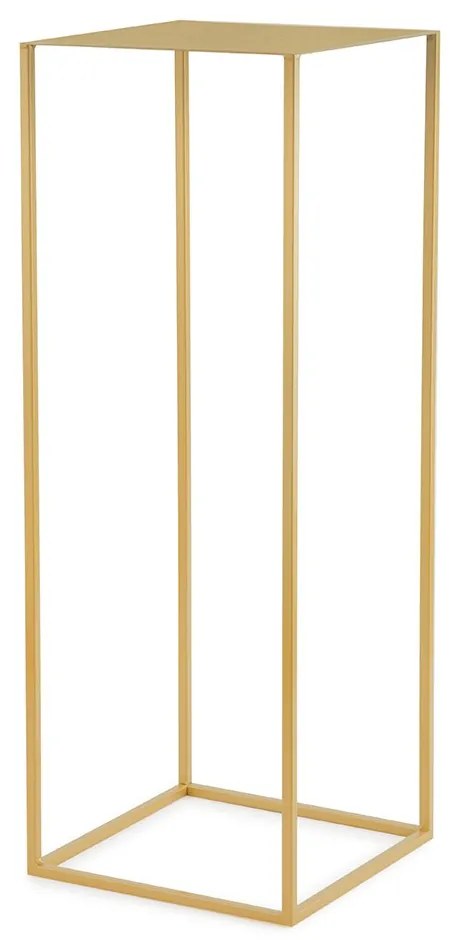 Kit Mesa De Apoio Metálica Dourado D'Rossi