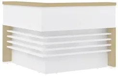 Conjunto Balcão Recepção em L e Balcão 2 Portas 3 Gavetas Corp A06 Olm