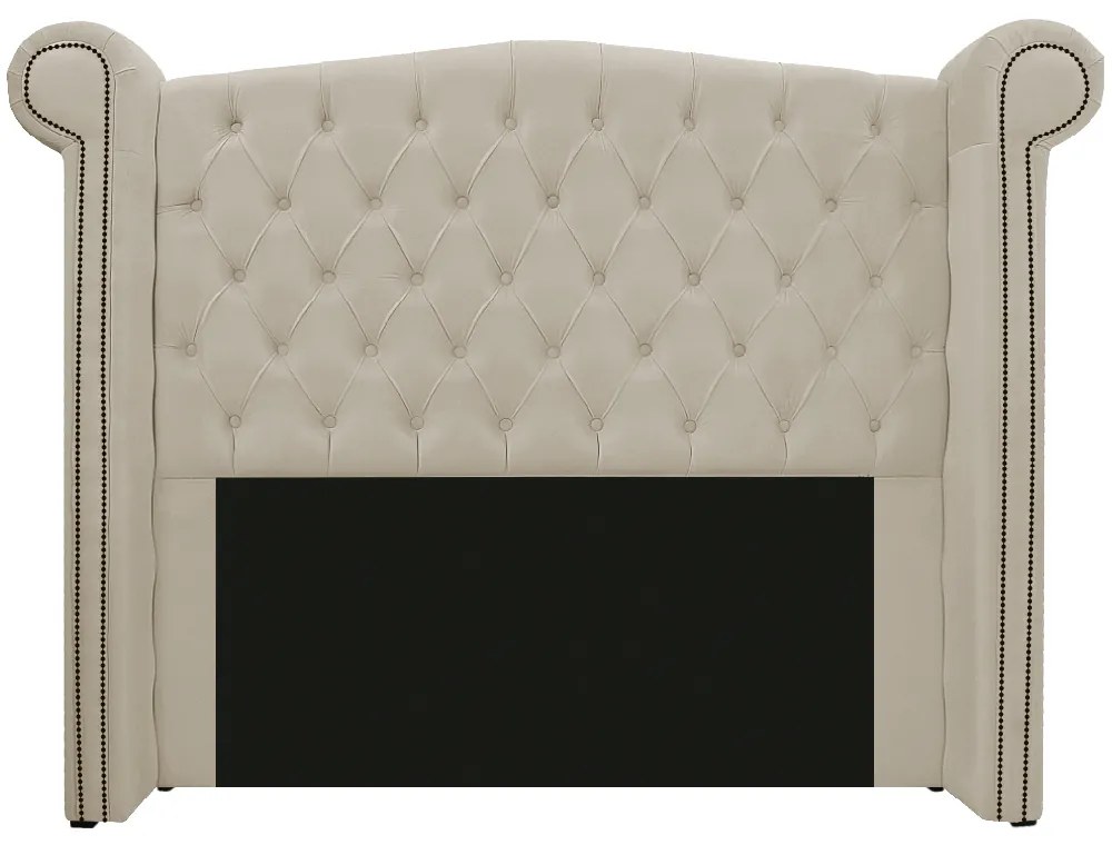 Kit Cabeceira e Calçadeira Veneza 140 cm Casal Suede Bege - ADJ Decor