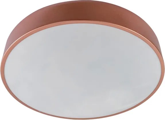 Plafon De Sobrepor Aluminio 29Cm Victoria - COBRE ESCOVADO