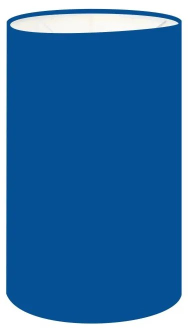 Cúpula Abajur Cilíndrica Cp-7002 Ø13x30cm Azul Marinho