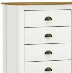 Cômoda Para Quarto 125cm Com 8 Gavetas Lázio Freijó F07     - Mpozenat