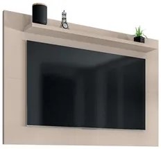 Painel Para TV  Até 60 Pol. com Prateleira 1.35 Safira C14 Off White -