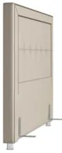 Cabeceira Cama Box Casal Queen 160cm Paolla Z37 Facto Pérola - Mpozena