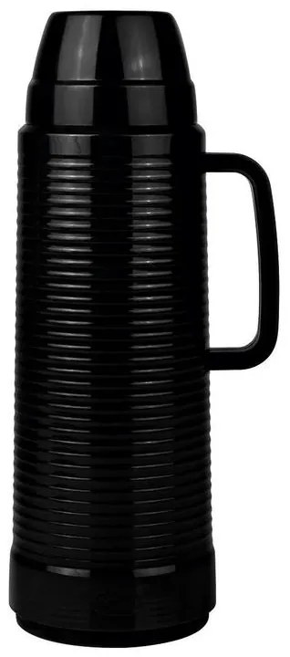 Garrafa Térmica Preta 1 Litro
