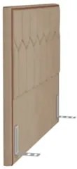 Cabeceira Cama Box Casal Queen 160cm Órion Z37 Veludo Bege - Mpozenato