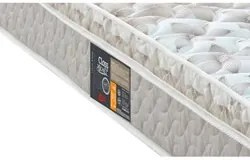 Colchão Casal Mola Class Pocket Euro 128x188x25cm Branco/Bege - Castor