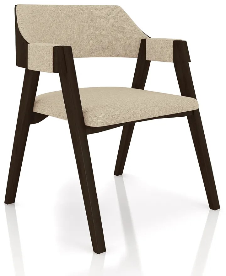 Conjunto Mesa de Jogos Carteado Bellagio Tampo Reversível Verde e 6 Cadeiras Madeira Poker Base Estrela Linho OffWhite/Capuccino G42 - Gran Belo
